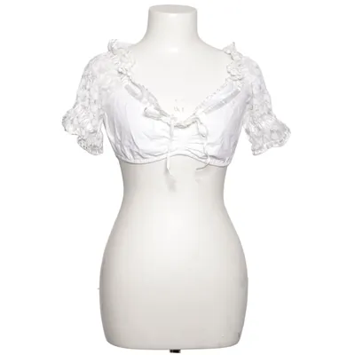 Dirndl blouse (White) from Original Steindl Cotton