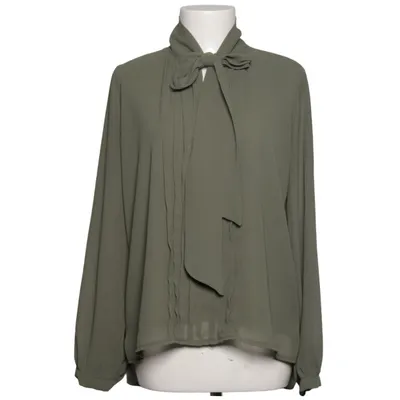 Sløjfebluse (Grøn) fra Perla Nera