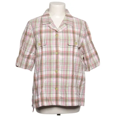 Short sleeve shirt (Green, Pink, White) from Marcona Cotton, Elastane, Polyamide, Viscose
