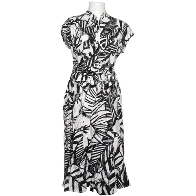 Skjortklänning (Svart, Vit) från Bonita Acetat, Polyamid, Viskos