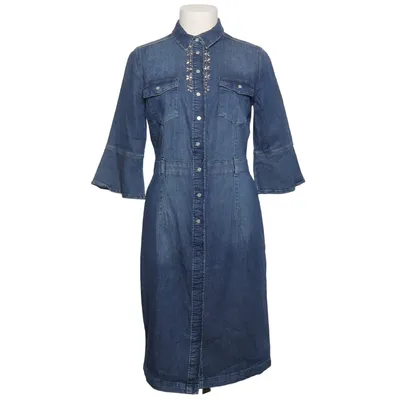 Robe en jean (Bleu) de Comma Coton, Élasthane