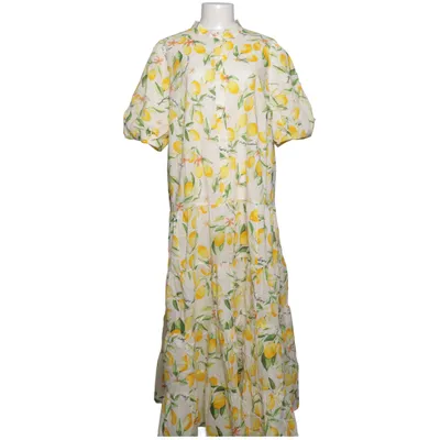 Långklänning (Gul, Vit, Grön) från H&M Bomull