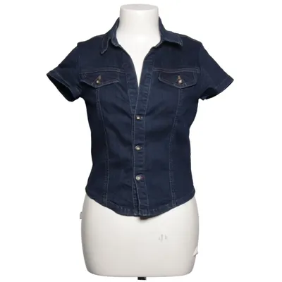 Jeansvest (Blå) fra BDG by Urban Outfitters Elastan, Genanvendt bomuld, Genanvendt polyester
