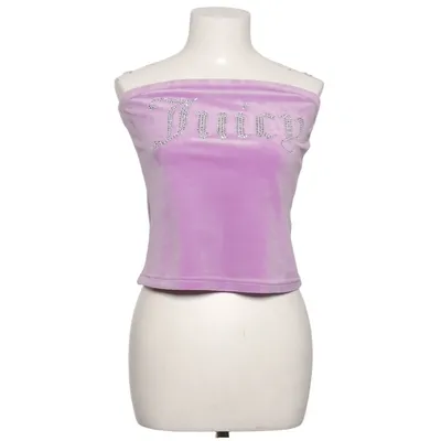 Tube top (Purple) from Juicy Couture Elastane, Polyester