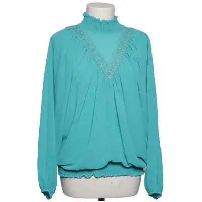 Blouse (Turquoise) de Fashion Élasthane, Polyester, Viscose