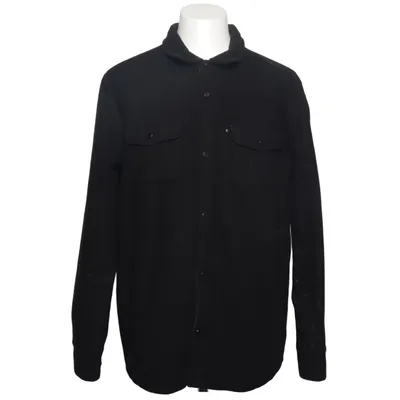 Overshirt (Black) from Nixon Polyester, Wool