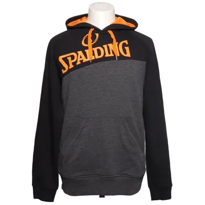 Huvtröja (Svart, Grå, Orange) från Spalding Bomull, Polyester