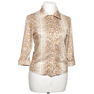 Buttondown-skjorta (Brun, Beige, Vit) från Authentic Style