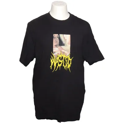 T-shirt (Noir) de Wasted Paris Coton
