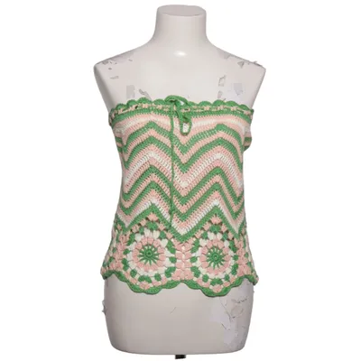 Halter neck top (Green, Pink, White)