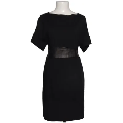 Dress (Black) from Stills Elastane, Leather, Linen, Polyamide, Viscose