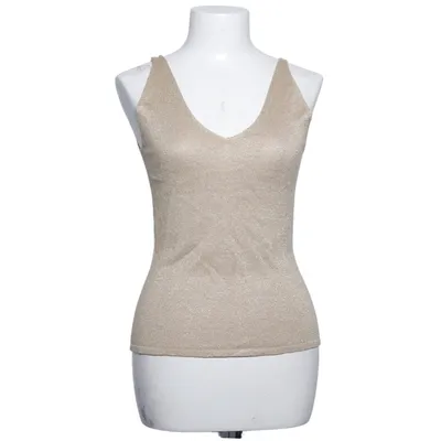 Tank Top (Gold) from Florence + Fred Metallic fiber, Polyamide, Viscose