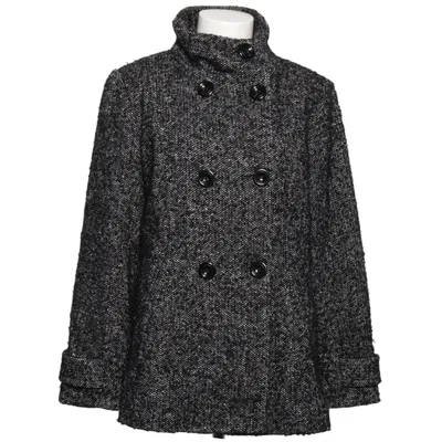 Skepparkavaj (Svart, Vit) från Casual Clothing Akryl, Bomull, Polyester, Viskos, Ull