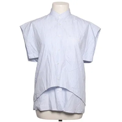 Kurzarmhemd (Blau, Weiß) von Golden Goose Deluxe Brand Baumwolle