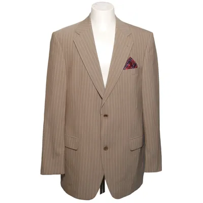 Kavaj (Beige) från Daniels Elastan, Polyester, Viskos, Ull
