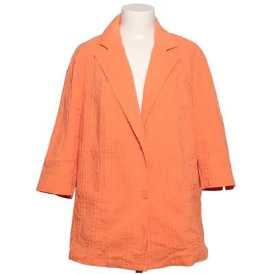 Blazer (Oranje) van Mino Katoen, Elastaan, Polyester