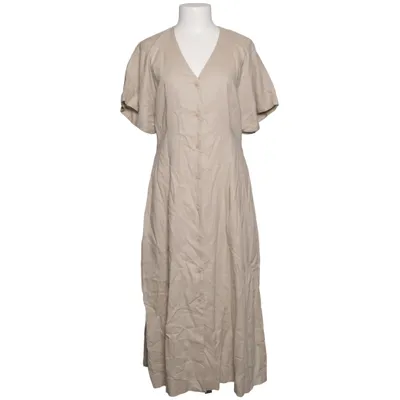 Skjortekjole (Beige) fra Thinking Mu Hamp, Lyocell