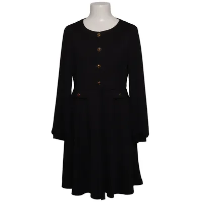 Dress (Black) from Allegra K Elastane, Polyester