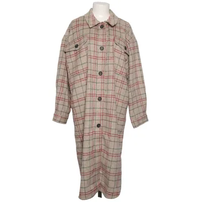 Coat (Beige, Red, Blue) from Milk Copenhagen Polyester, Wool