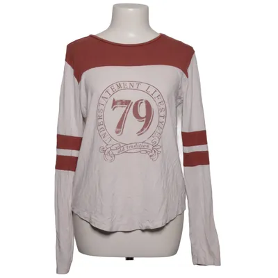 Långärmad t-shirt (Vit, Röd) från Buffalo