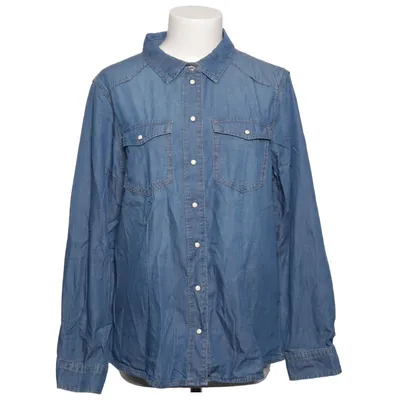 Denim shirt (Alexa) from ONLY Blue Denim Cotton