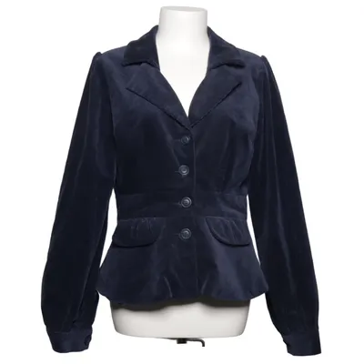Blazer (Blue) from Collectif Vintage Cotton, Polyester