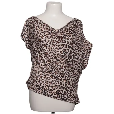Top (Brown, Beige) from Shein Curve Elastane, Polyester