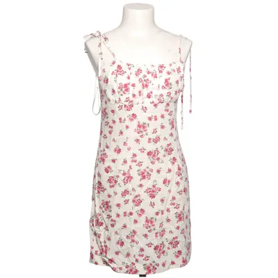 Dress (White, Pink, Green) from Monteau Linen, Viscose