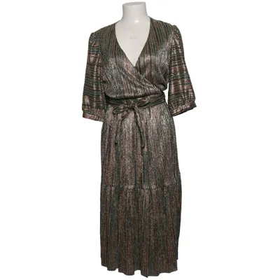 Kjole (Grøn, Brun, Flerfarvet) fra Ba&sh Metallfiber, Polyester