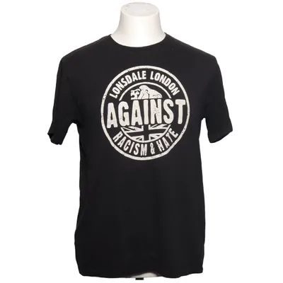 T-shirt (Against Racism & Hate) from Lonsdale Cotton, Polyester