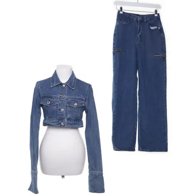 Set (Blauw) van PrettyLittleThing Katoen, Polyester