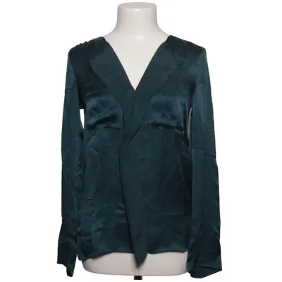 Blus (Blå) från Massimo Dutti Silke
