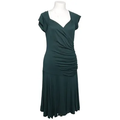 Wrap dress (Green) from Mandarin Elastane, Viscose