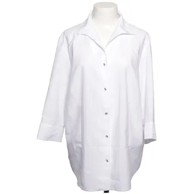 Shirt (Wit) van Lebek Collection Elastaan, Polyester