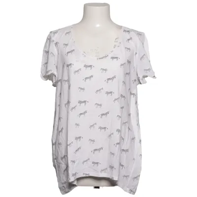 T-shirt (White, Black) from ESPRIT Cotton, Linen