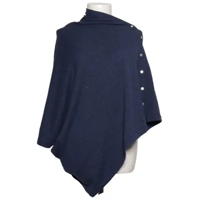 Poncho (Bleu) de Cashmeritaly