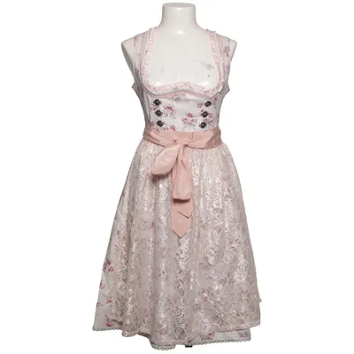 Dirndl (Rosa, Vit, Flerfärgad) från Golden-Trachten Bomull, Polyester