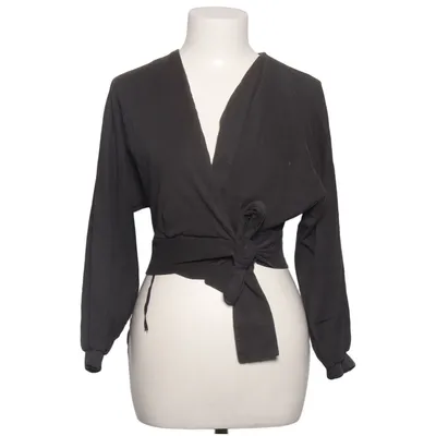 Wikkelblouse (Zwart) van Oysho Sport Katoen