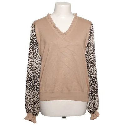 Tröja (Beige, Svart, Flerfärgad) från V. Code Elastan, Viskos