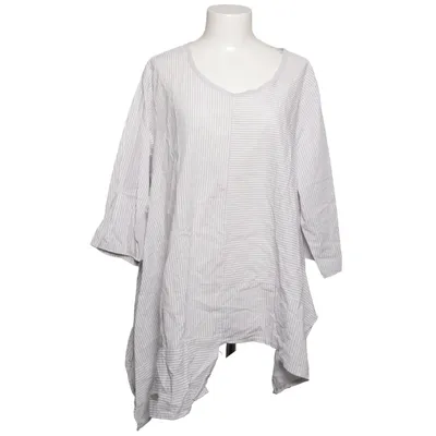 Blouse (Grijs, Wit) van Moonshine Katoen