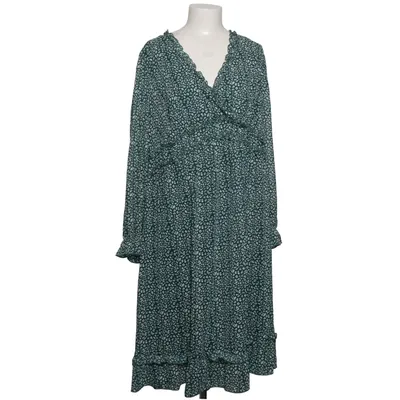 Jurk (Groen, Wit, Meerkleurig) van Bodyflirt Polyester