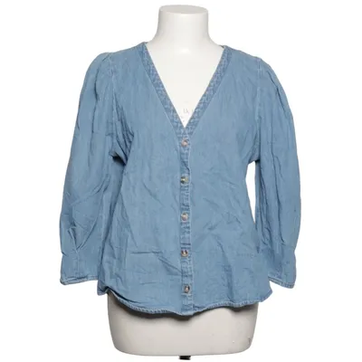 Blouse (Blue) from Monki Cotton