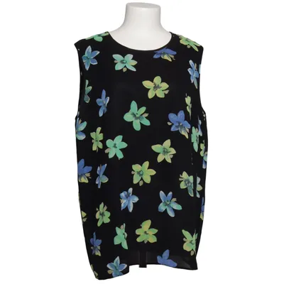 Top (Black, Multicolored) from Schmeinck Acetate