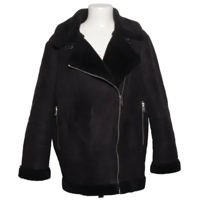 Shearling Jacke (Schwarz) von Light Before Dark Polyester
