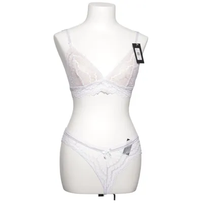 Underwear set (White, Beige, Silver) from Fredrick's of Hollywood Elastane, Polyamide