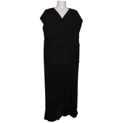 Robe portefeuille (Noir) de Ulla Popken Élasthane, Polyester