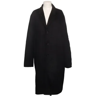 Coat (Black) from Ksubi Polyester, Viscose, Wool