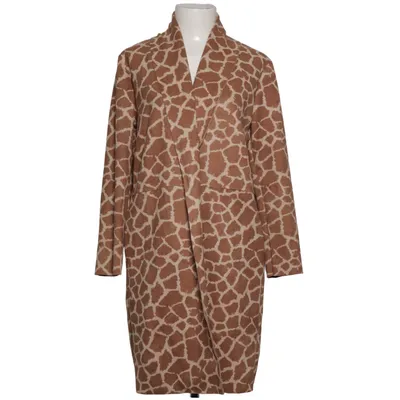 Frakke (Brun, Beige) fra Pink Cherry Elastan, Polyester