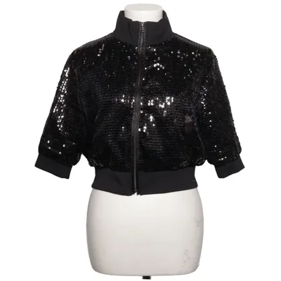 Bomberjack (Zwart) van Amisu Elastaan, Polyester
