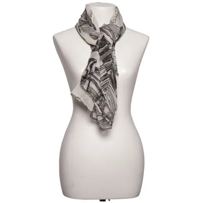 Sjal (Sort, Hvid) fra Pieces Accessories